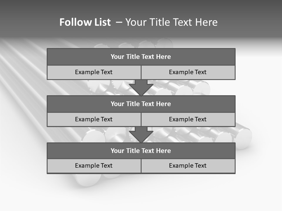 Circle Group Stack PowerPoint Template