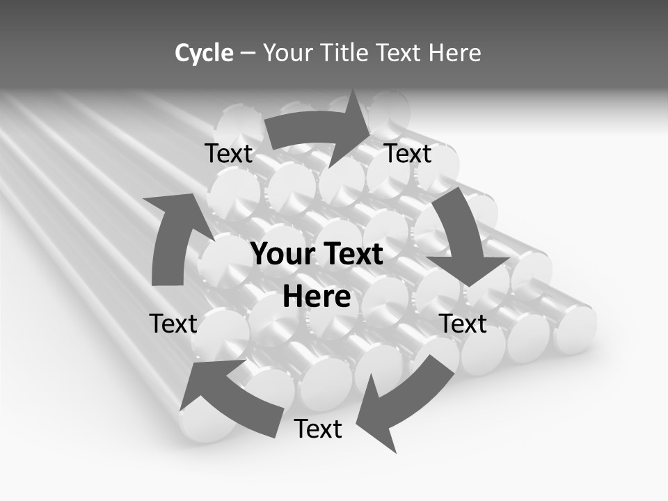 Circle Group Stack PowerPoint Template