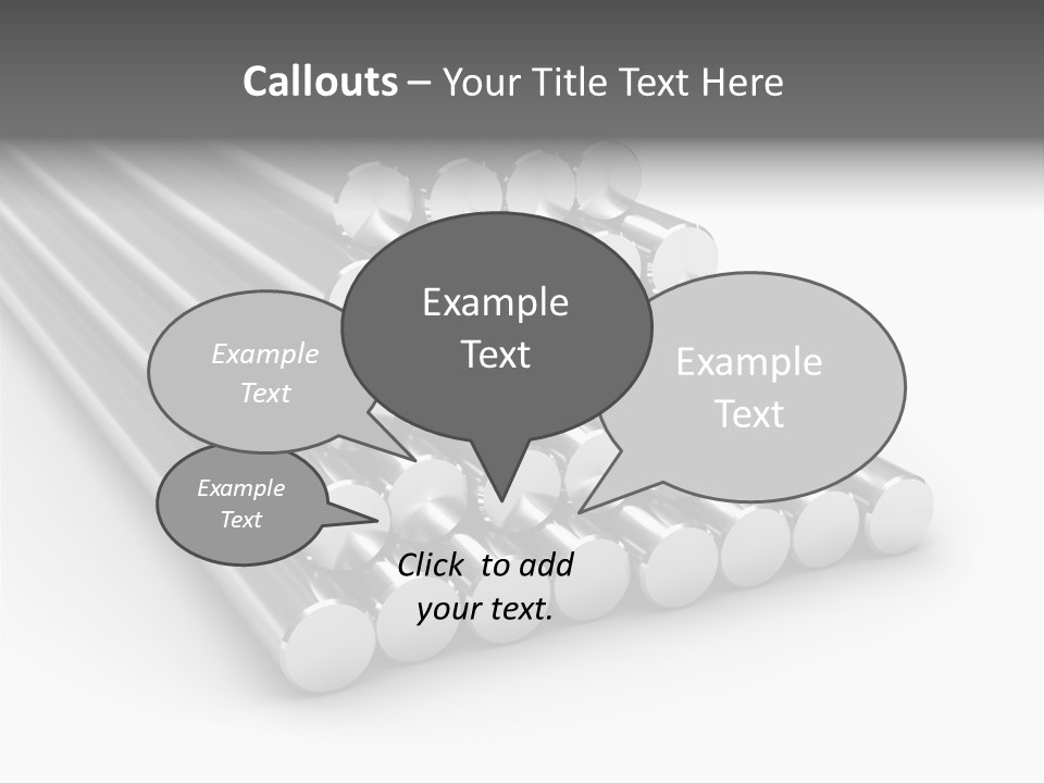 Circle Group Stack PowerPoint Template