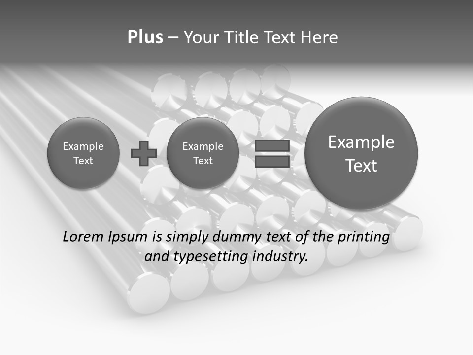 Circle Group Stack PowerPoint Template
