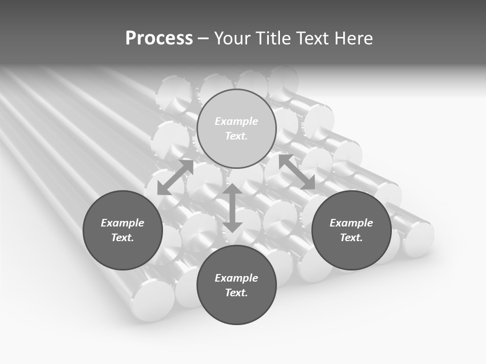 Circle Group Stack PowerPoint Template