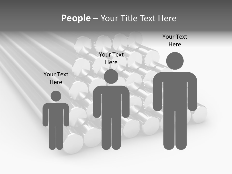 Circle Group Stack PowerPoint Template