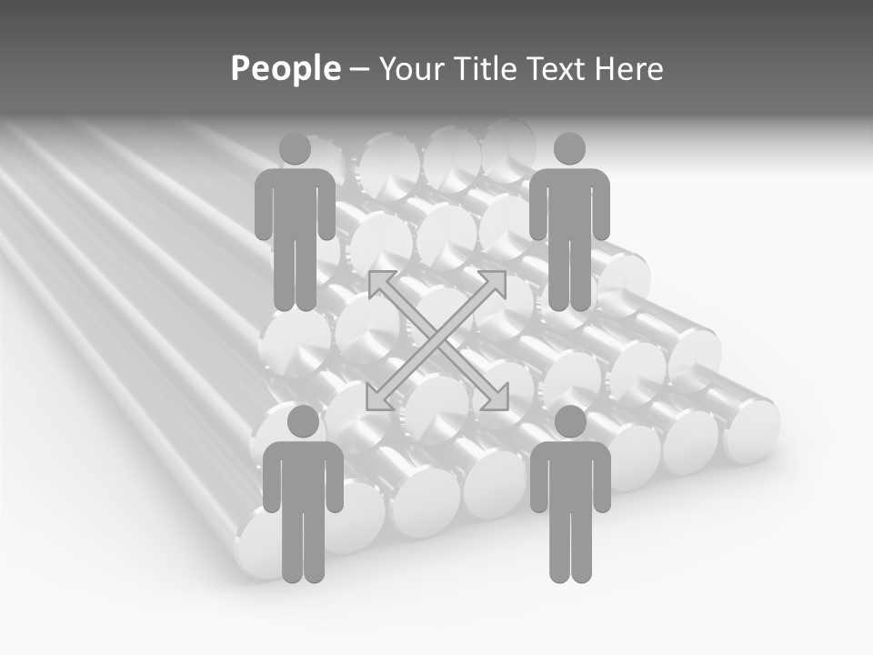 Circle Group Stack PowerPoint Template