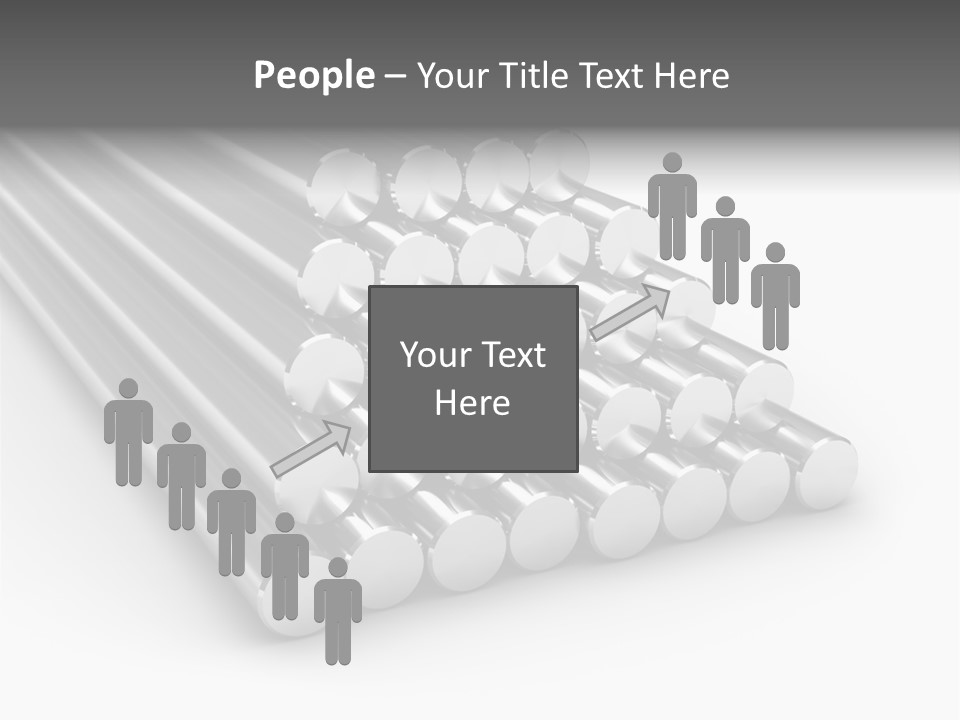 Circle Group Stack PowerPoint Template
