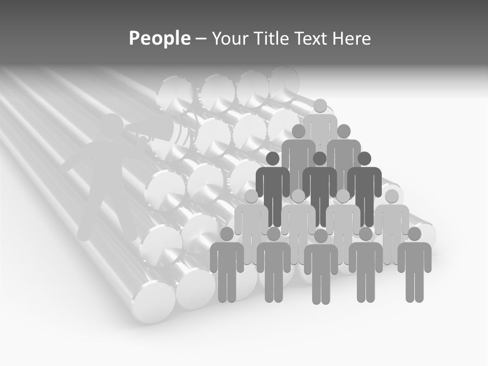 Circle Group Stack PowerPoint Template