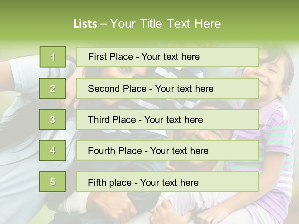 Family Fun Lifestyle PowerPoint Template
