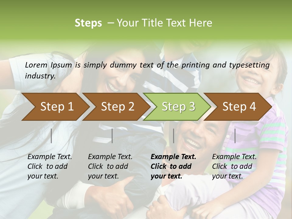 Family Fun Lifestyle PowerPoint Template