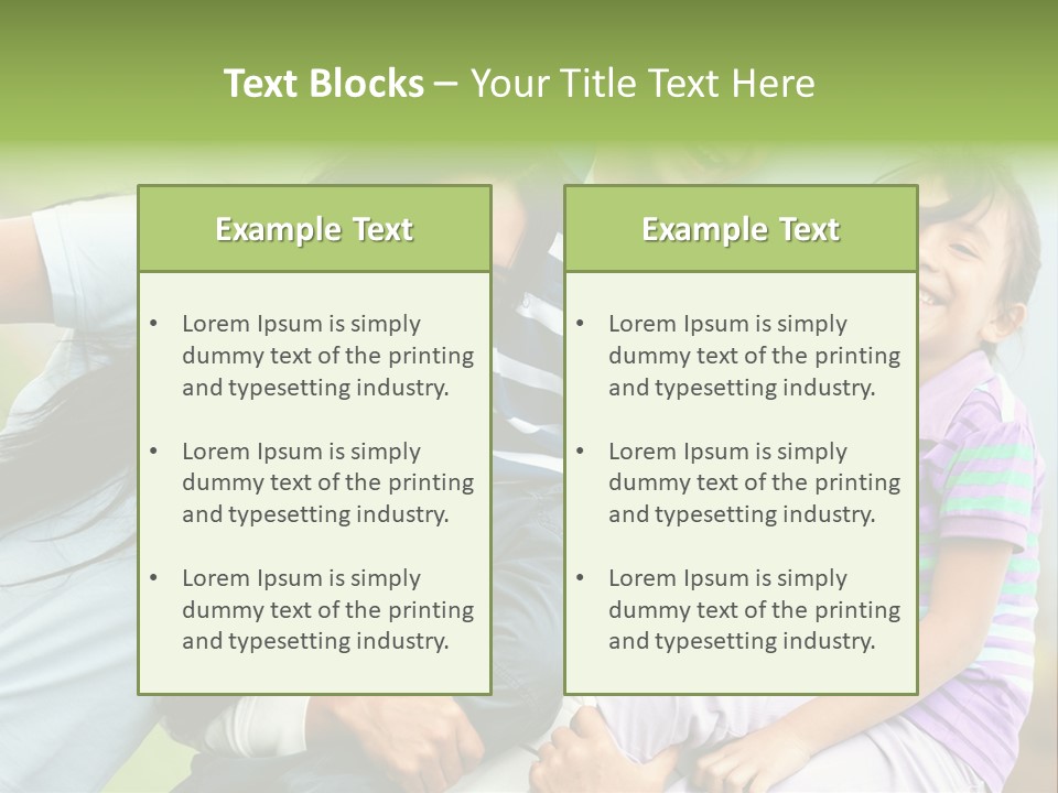 Family Fun Lifestyle PowerPoint Template