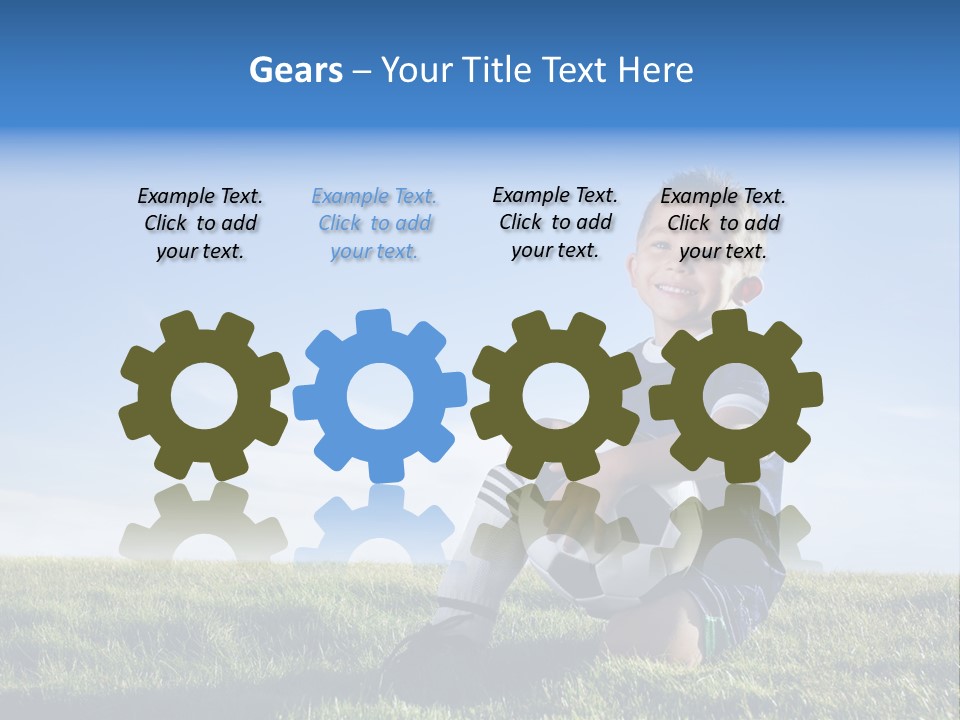 Young Shin Child PowerPoint Template