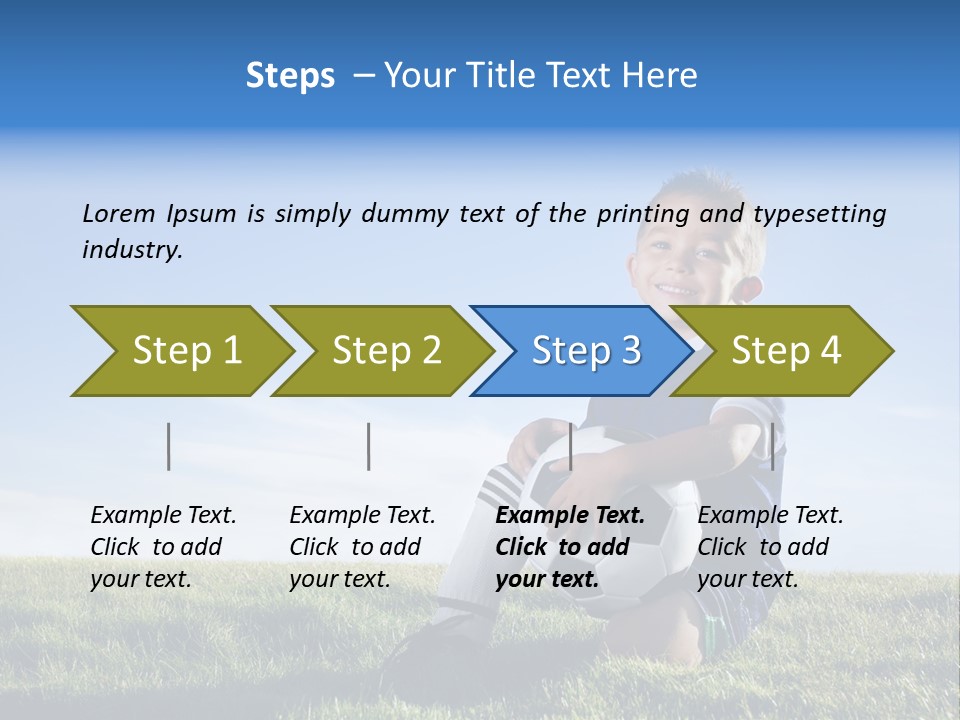 Young Shin Child PowerPoint Template