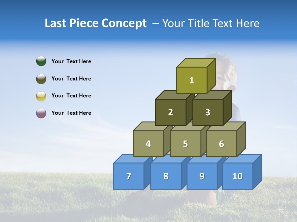 Young Shin Child PowerPoint Template