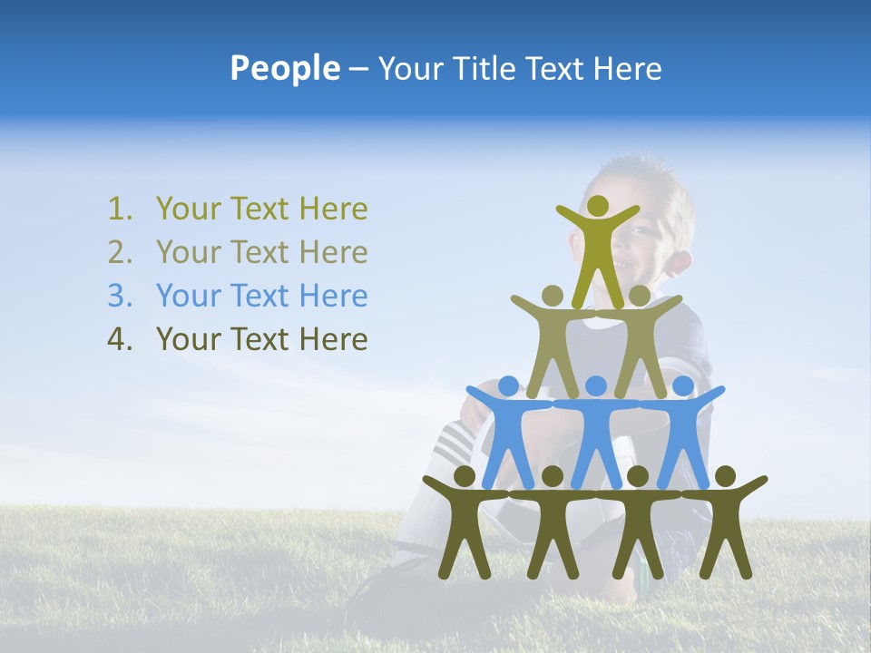 Young Shin Child PowerPoint Template