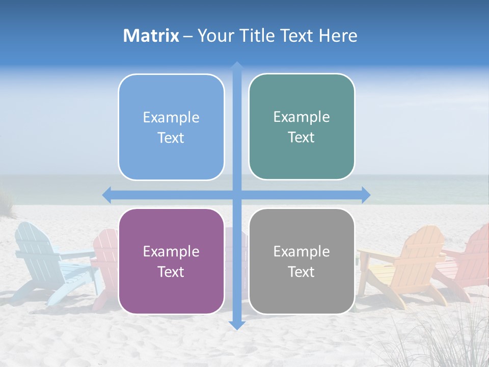 Coastline Relax Summer PowerPoint Template