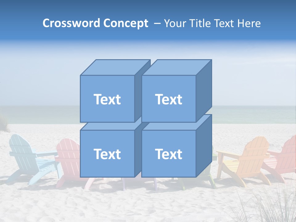 Coastline Relax Summer PowerPoint Template