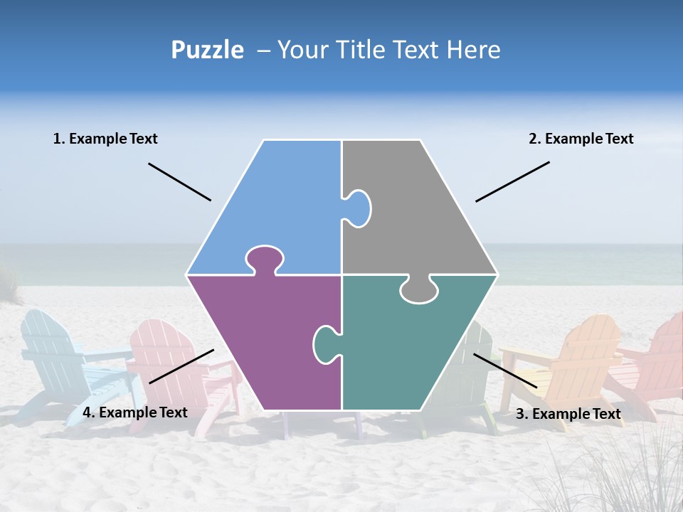 Coastline Relax Summer PowerPoint Template