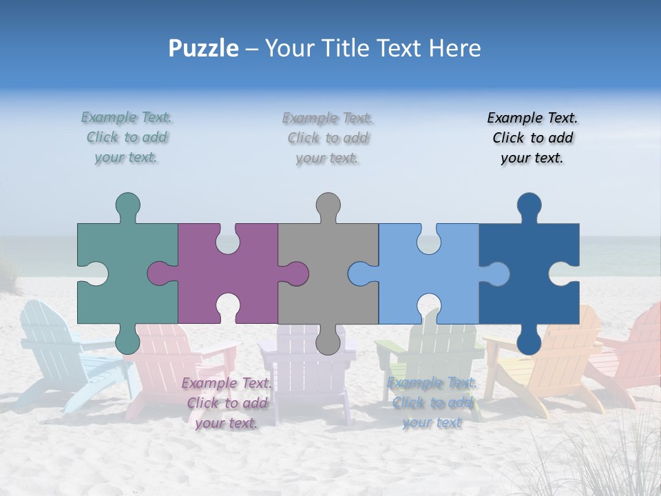 Coastline Relax Summer PowerPoint Template