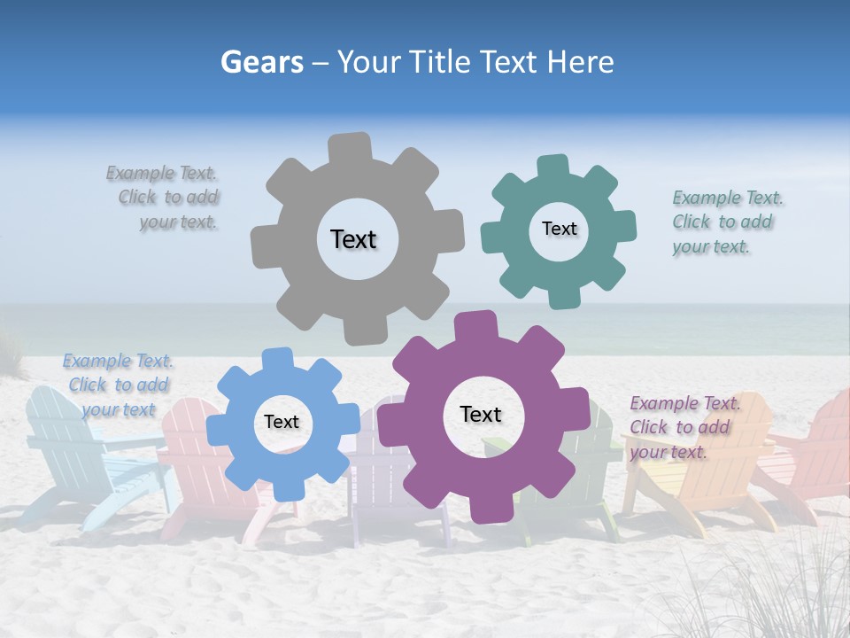 Coastline Relax Summer PowerPoint Template