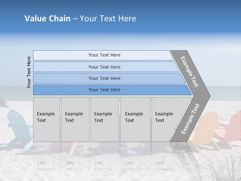 Coastline Relax Summer PowerPoint Template