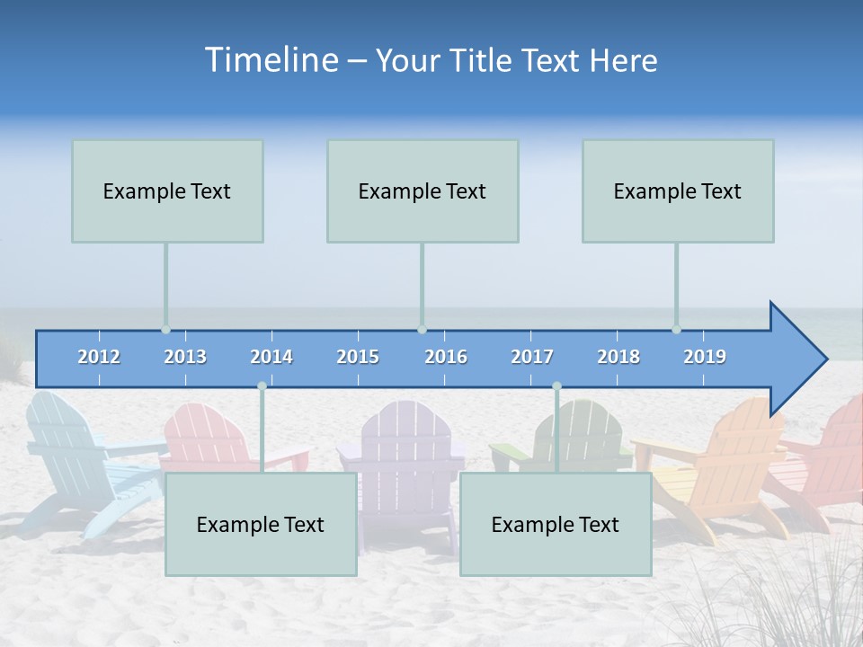 Coastline Relax Summer PowerPoint Template