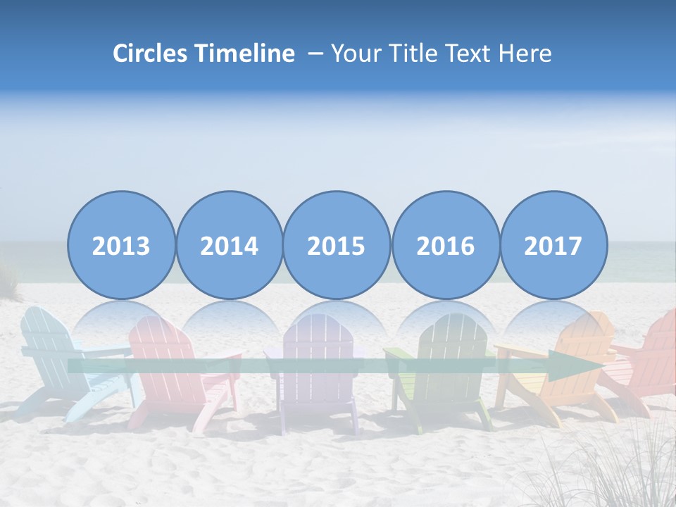 Coastline Relax Summer PowerPoint Template