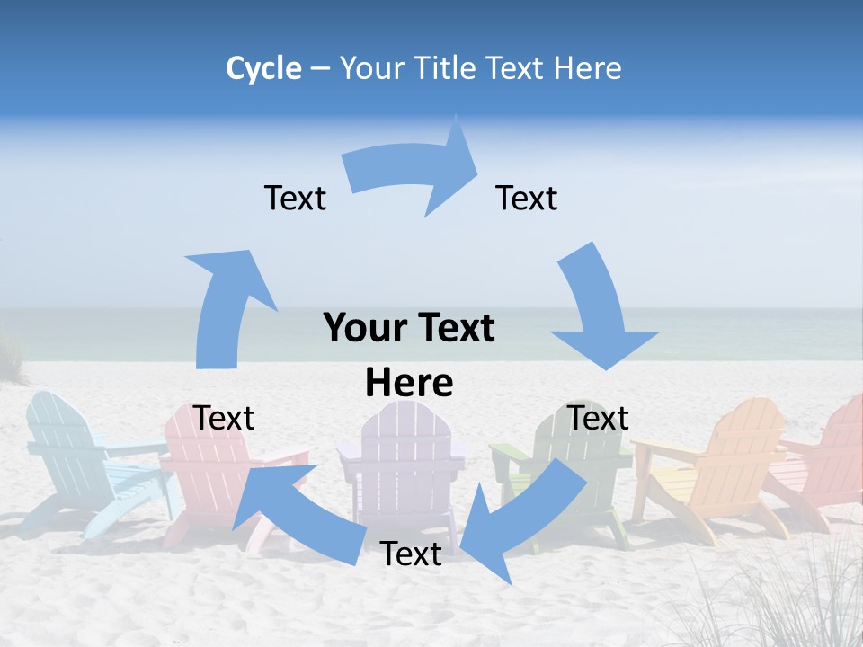 Coastline Relax Summer PowerPoint Template