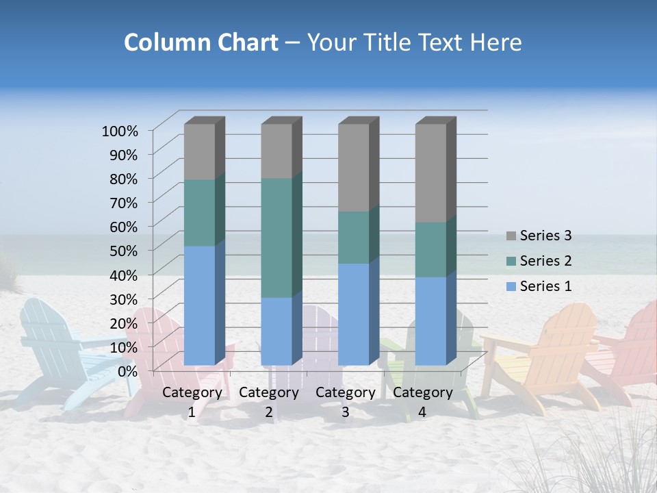 Coastline Relax Summer PowerPoint Template