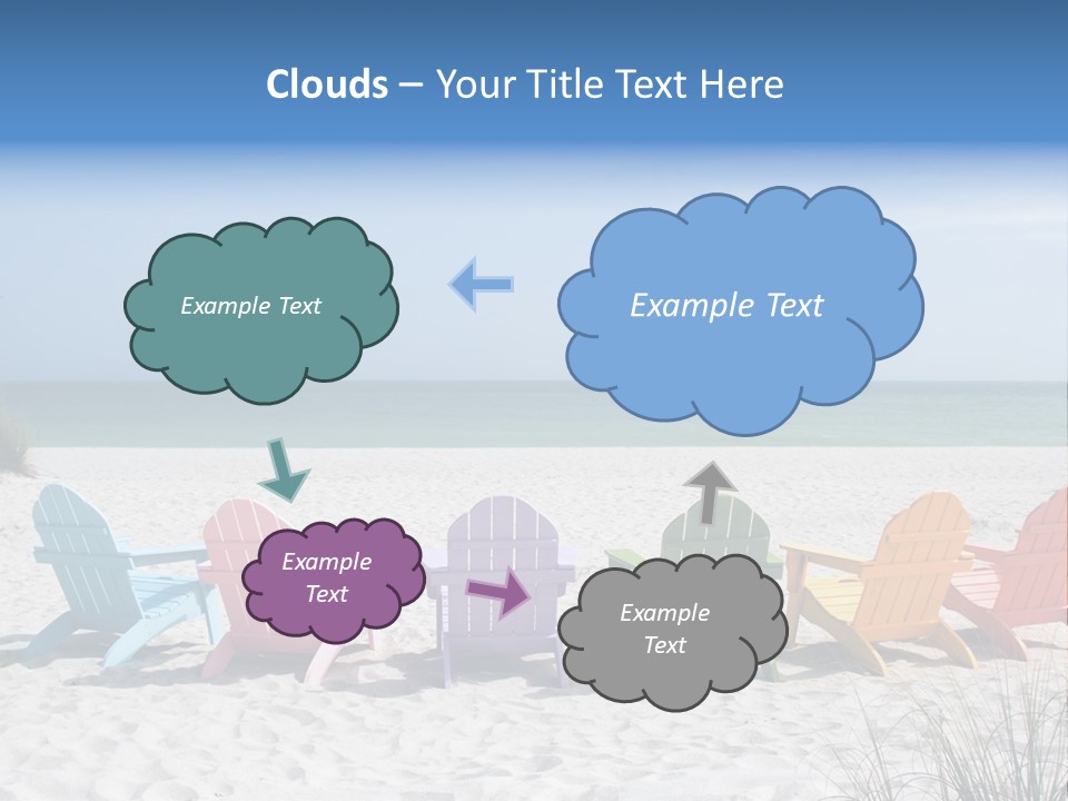 Coastline Relax Summer PowerPoint Template