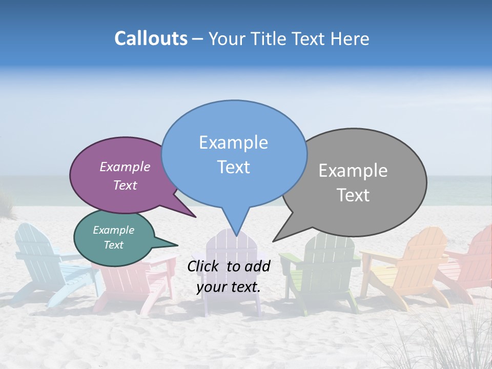 Coastline Relax Summer PowerPoint Template