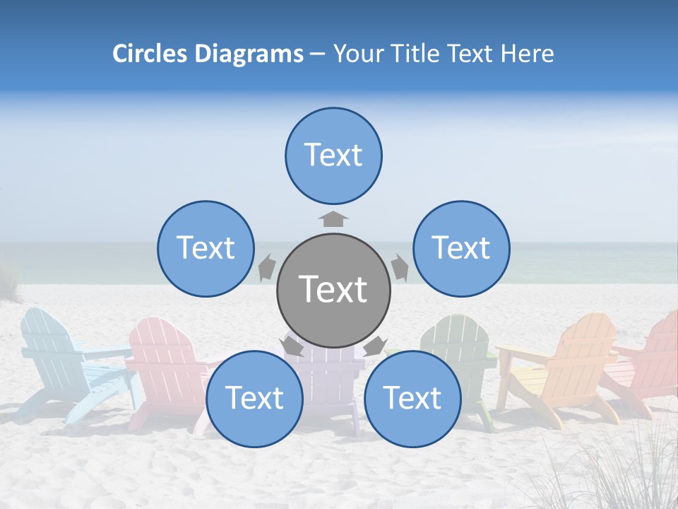 Coastline Relax Summer PowerPoint Template