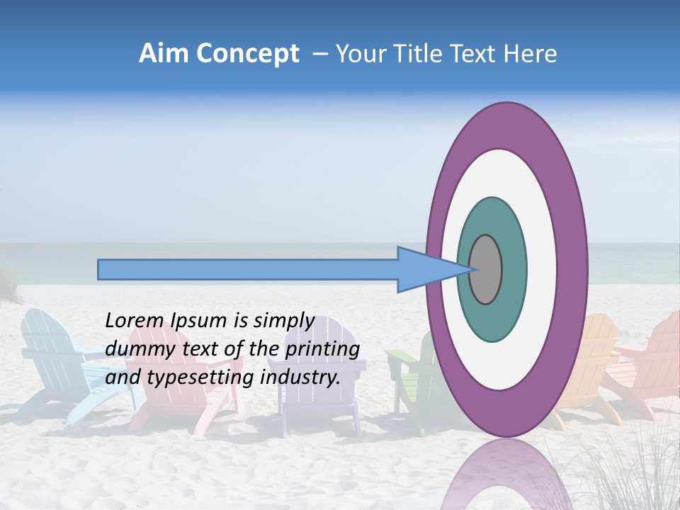 Coastline Relax Summer PowerPoint Template