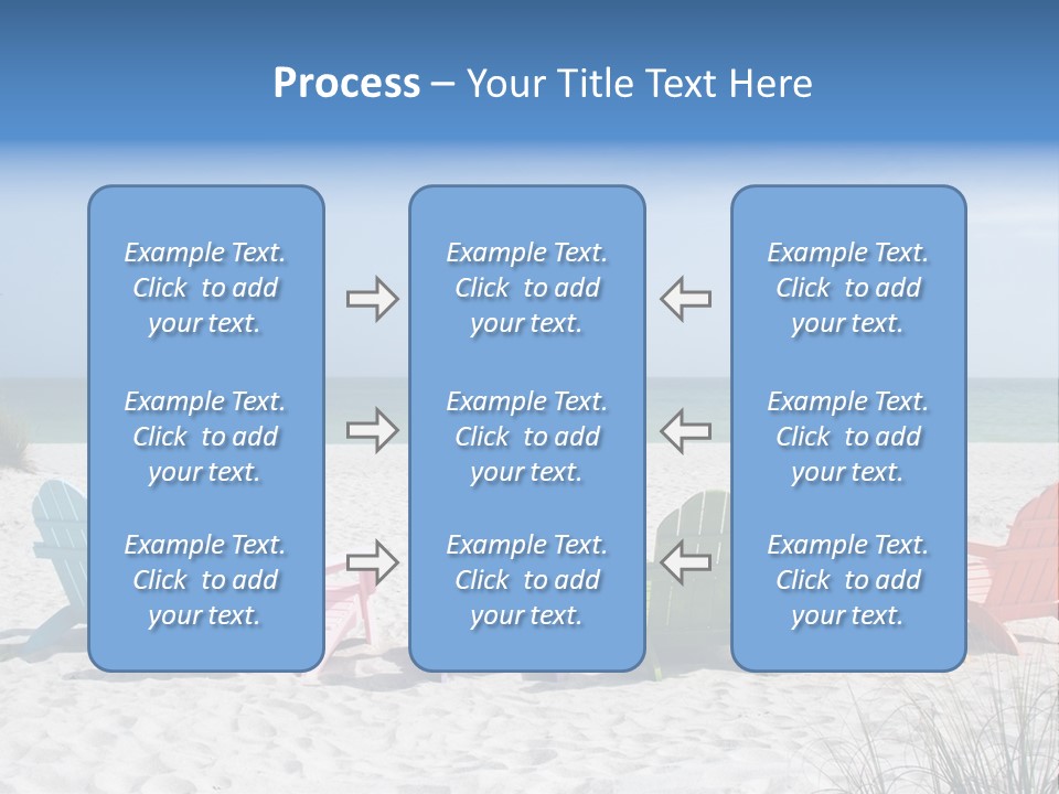 Coastline Relax Summer PowerPoint Template