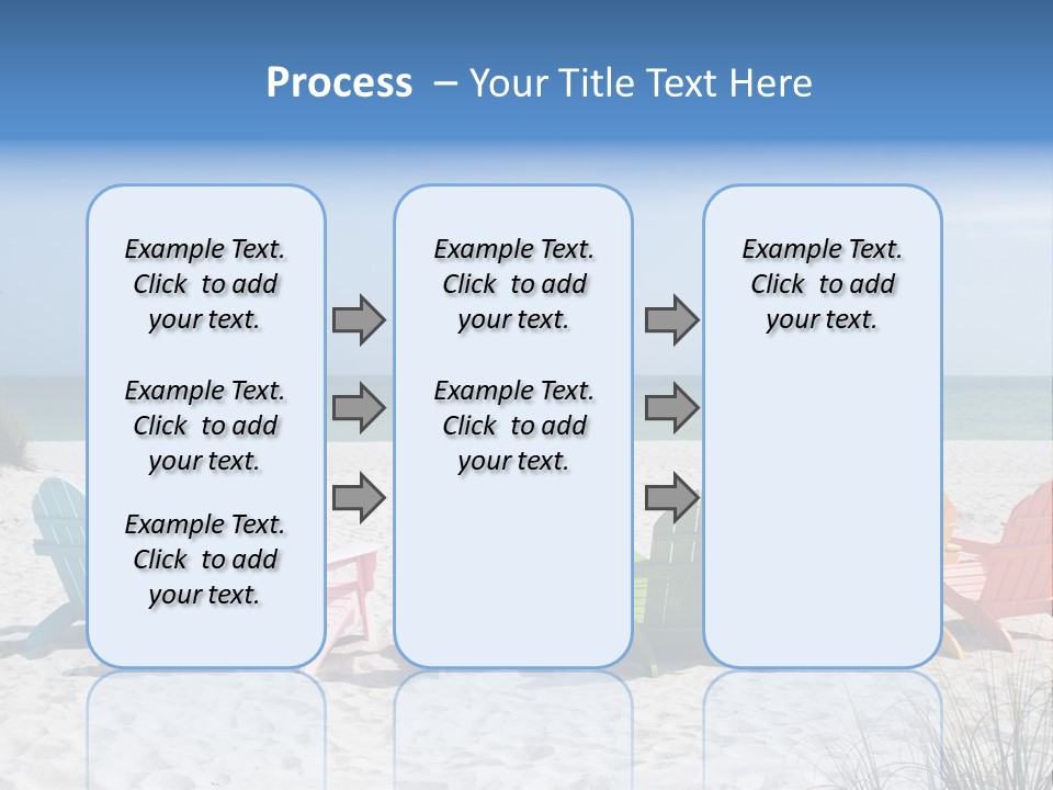 Coastline Relax Summer PowerPoint Template