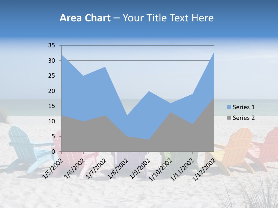 Coastline Relax Summer PowerPoint Template