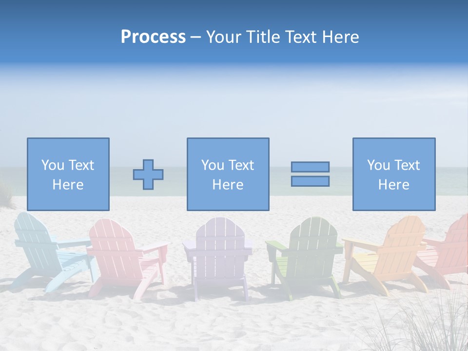 Coastline Relax Summer PowerPoint Template