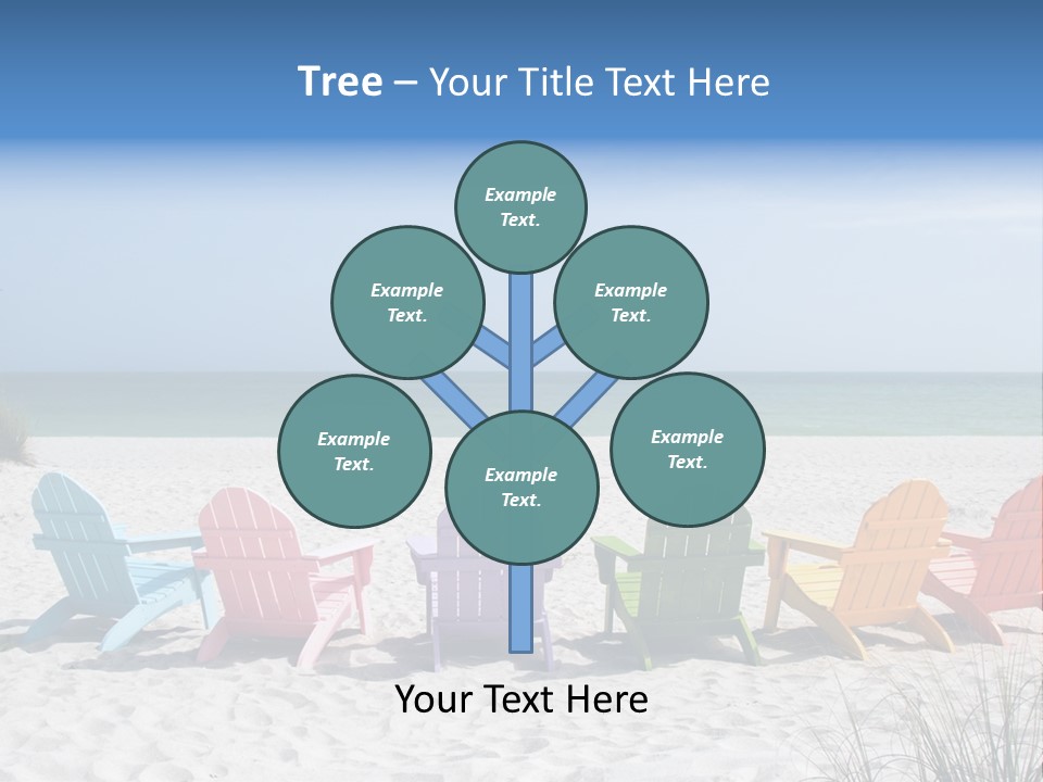 Coastline Relax Summer PowerPoint Template