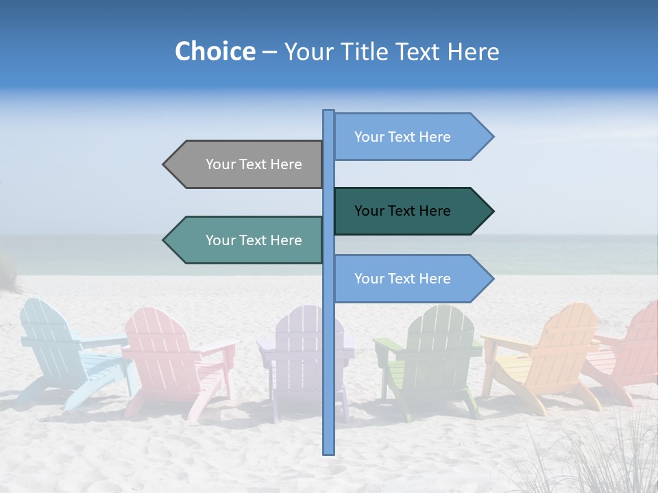 Coastline Relax Summer PowerPoint Template