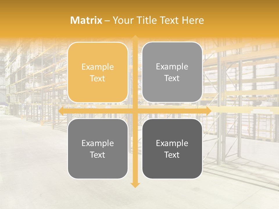 Structure Large Storage PowerPoint Template