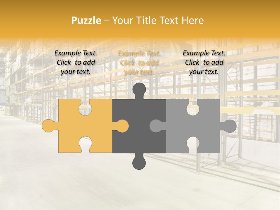 Structure Large Storage PowerPoint Template