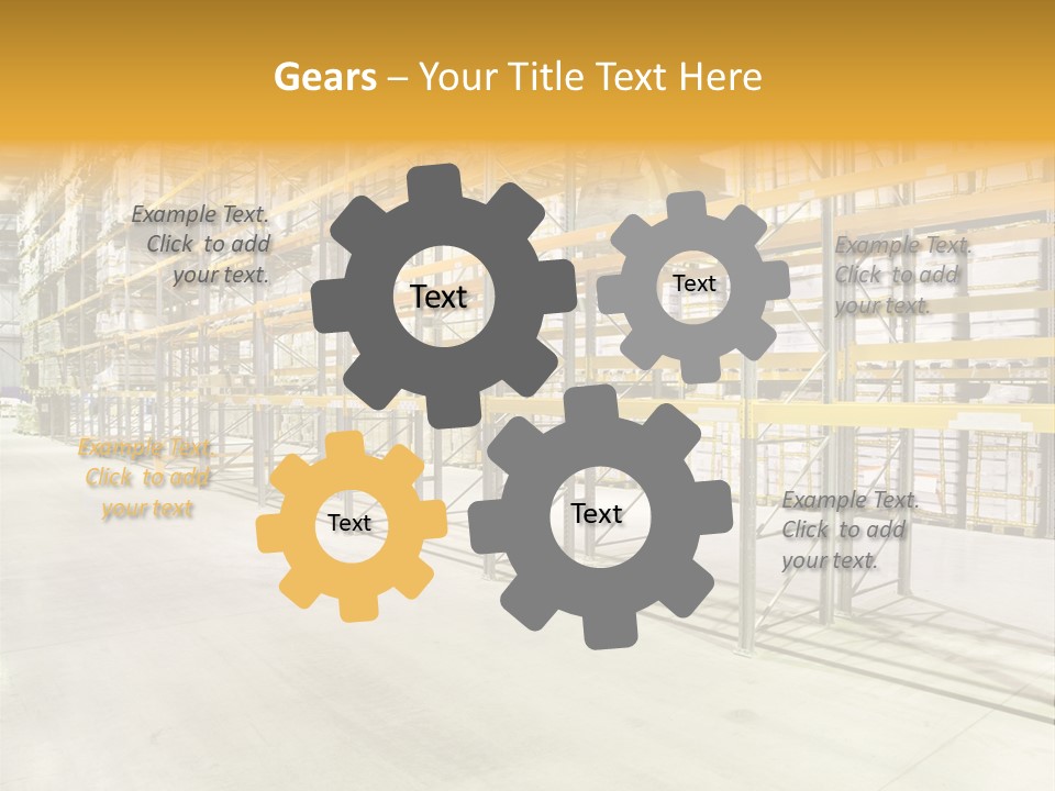 Structure Large Storage PowerPoint Template