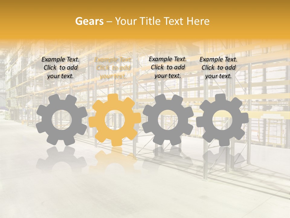 Structure Large Storage PowerPoint Template