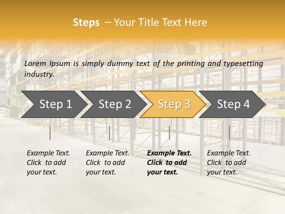 Structure Large Storage PowerPoint Template