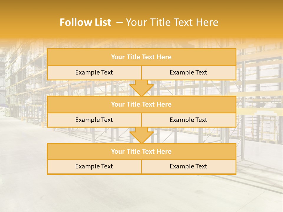 Structure Large Storage PowerPoint Template