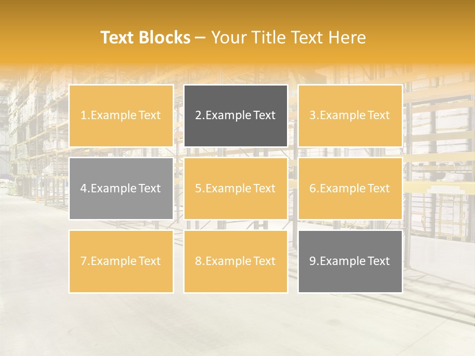 Structure Large Storage PowerPoint Template