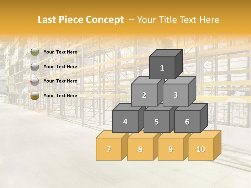 Structure Large Storage PowerPoint Template
