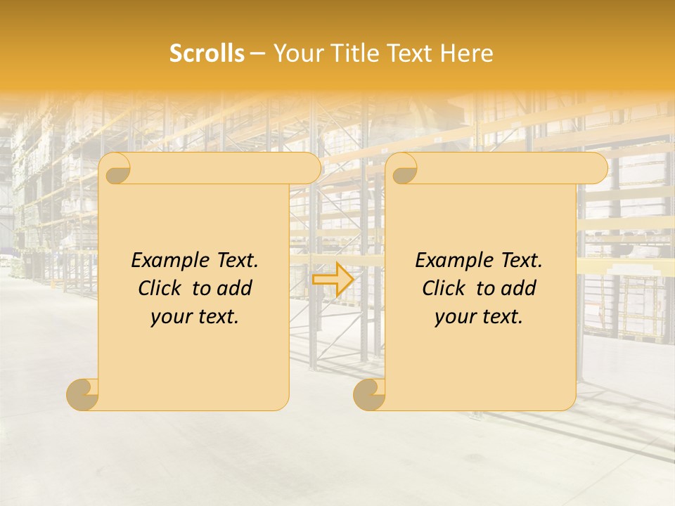 Structure Large Storage PowerPoint Template