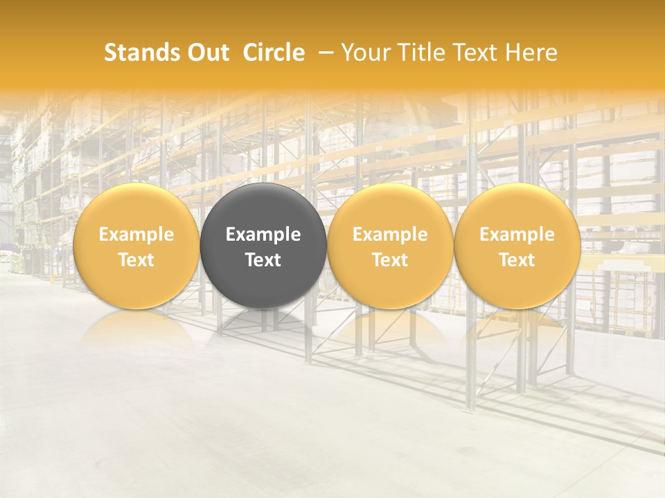 Structure Large Storage PowerPoint Template