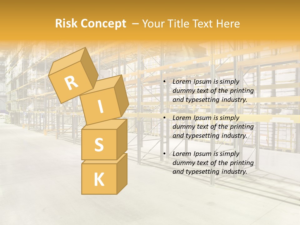 Structure Large Storage PowerPoint Template