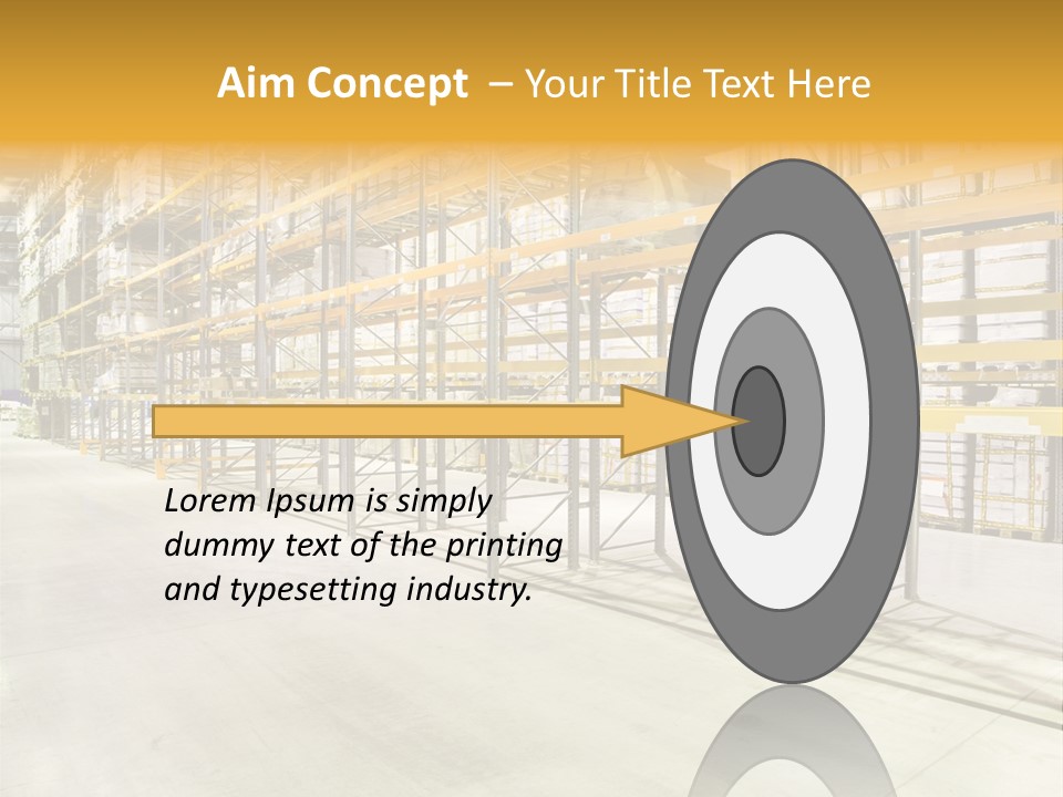 Structure Large Storage PowerPoint Template