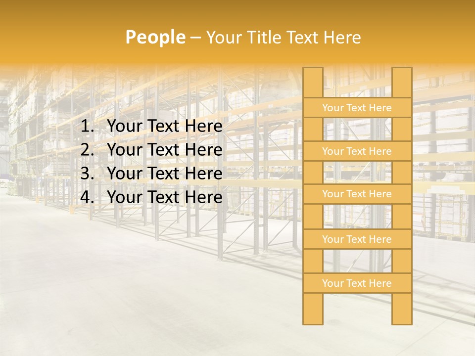 Structure Large Storage PowerPoint Template