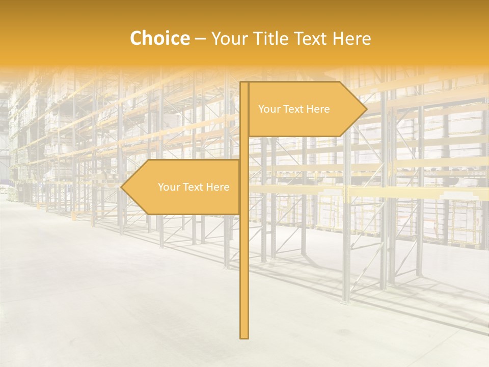 Structure Large Storage PowerPoint Template